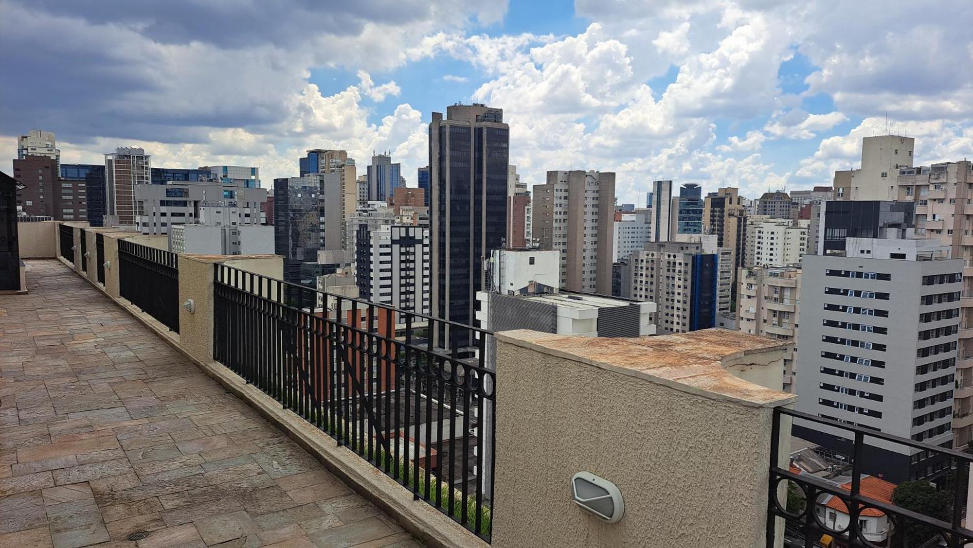 Flat Confortavel - Academia - Piscina - Garagem - Melhor Localizacao Do Itaim Bibi Sao Paulo Bagian luar foto